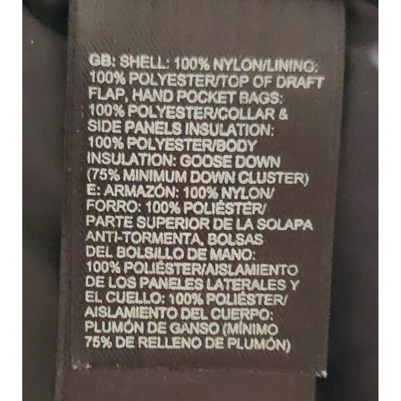 The North Face Women's Vest Black Quilted Puffer Goose Down Gorpcore Logo EUC - Picture 5 of 5